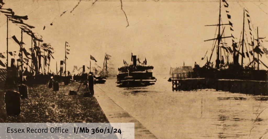 Opening of Tilbury Docks, 1884