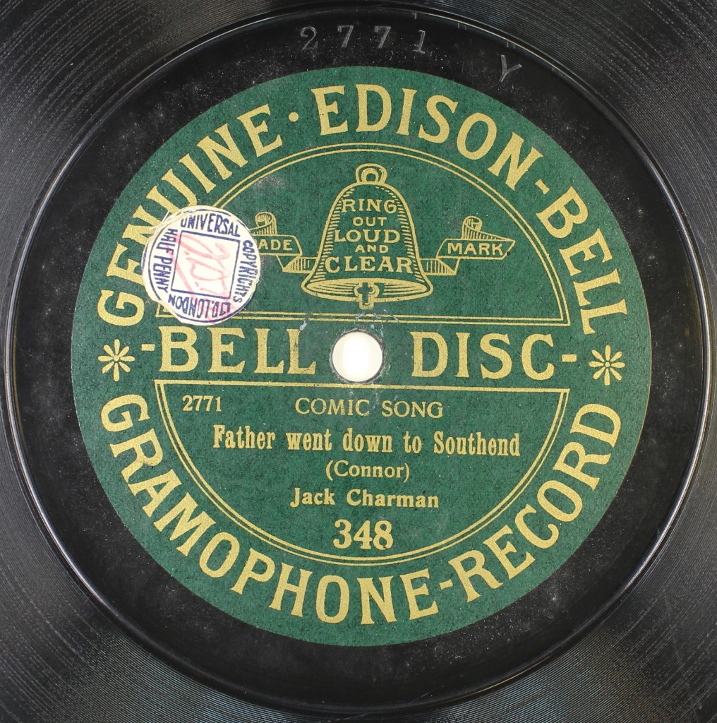 Bell disc 348 - label