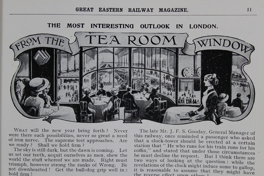 Another regular segment - From the Tea Room Windows
